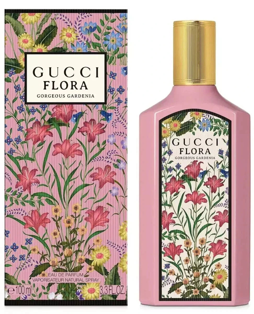 GUCCI Flora Gorgeous Gardenia  perfume for her Eau de Parfum 3.3 / 3.4 oz GUCCI